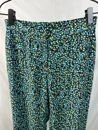 Midnight Bloom Flare Pants