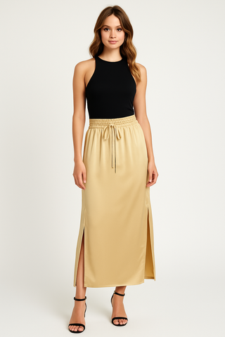 Golden Beige Skirt