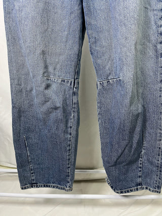 Washed Straight Jeans