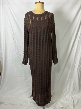 Knitted Choco Dress