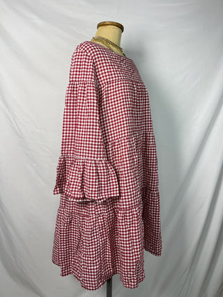 Cherry Gingham Dress