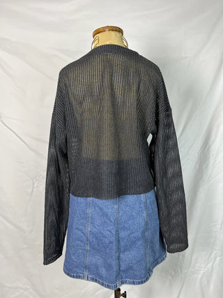 Sheer Knit Top