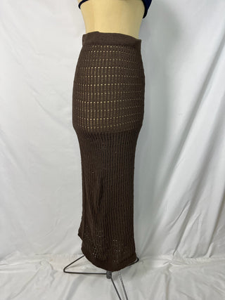 Open-Knit Skirt