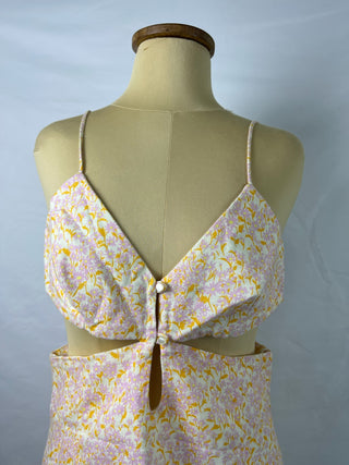 Pink Lemonade Floral Dress