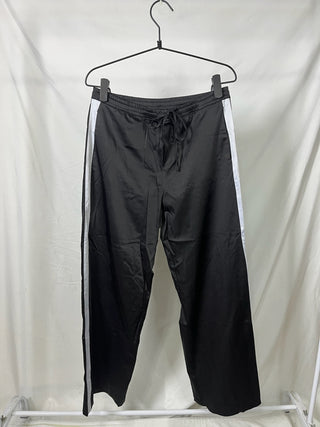 Satin Stripe-Sides Pants