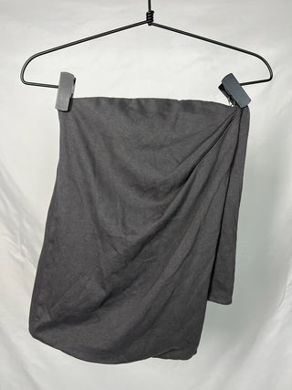 Mini Wrap Layered Skirt