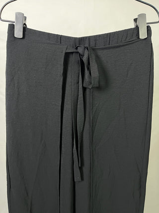 Black Wrap Pants