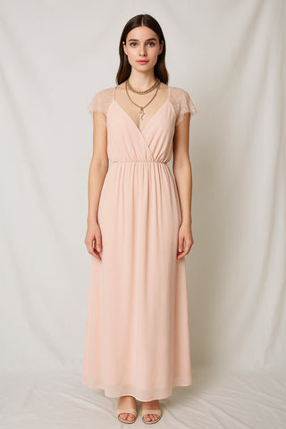 Rose Chiffon Dress