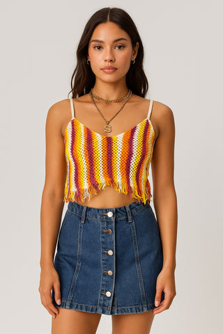 Sunset Crochet Top