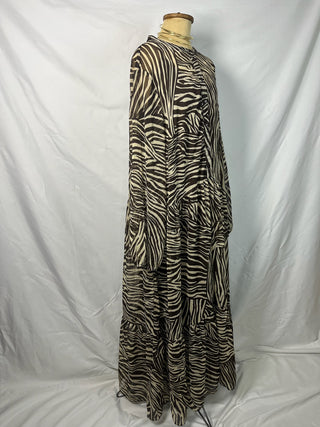 Zebra Maxi Dress