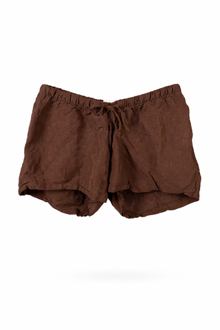 Linen Mommy Shorts
