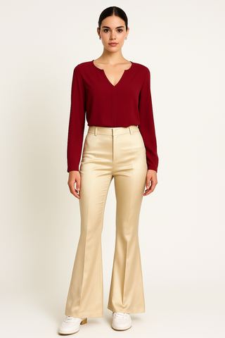Elevative Satin Flare