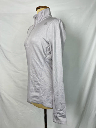 Silver Energy Half-Zip Top