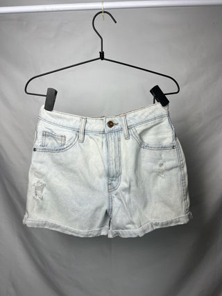 Light Wash Denim Shorts