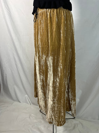 Golden Hour Velvet Maxi Skirt