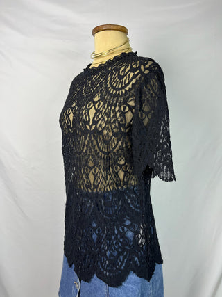 Lace Sheer Blouse