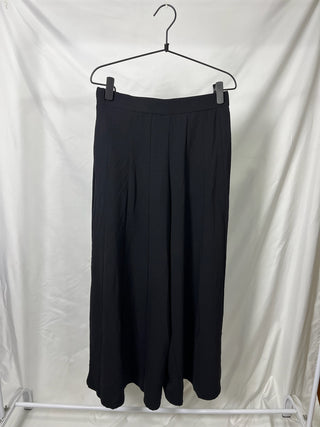 Pleats Flowy Wide-Leg Pants