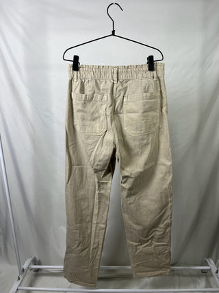 Elastic Waist Mom Pants
