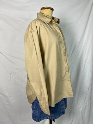 Desert Neutral Oversized Shirt