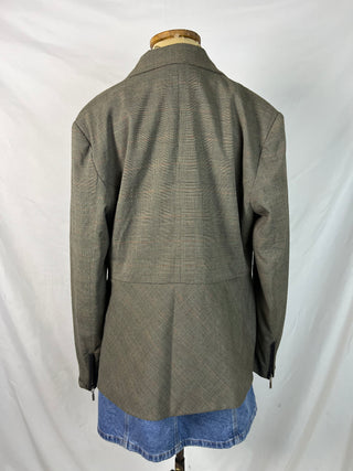 Checked Tailored Blazer