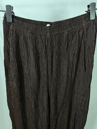 Chocolate Wide-Leg Pants