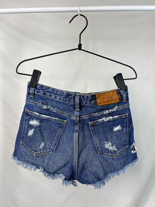 Edgy Distressed Shorts