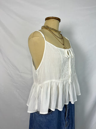 Peplum Cami Top