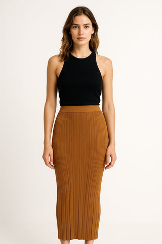 Golden Hour Pleated Skirt