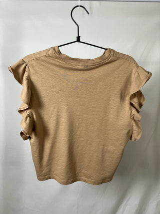 Ruffley Sleeve Tee