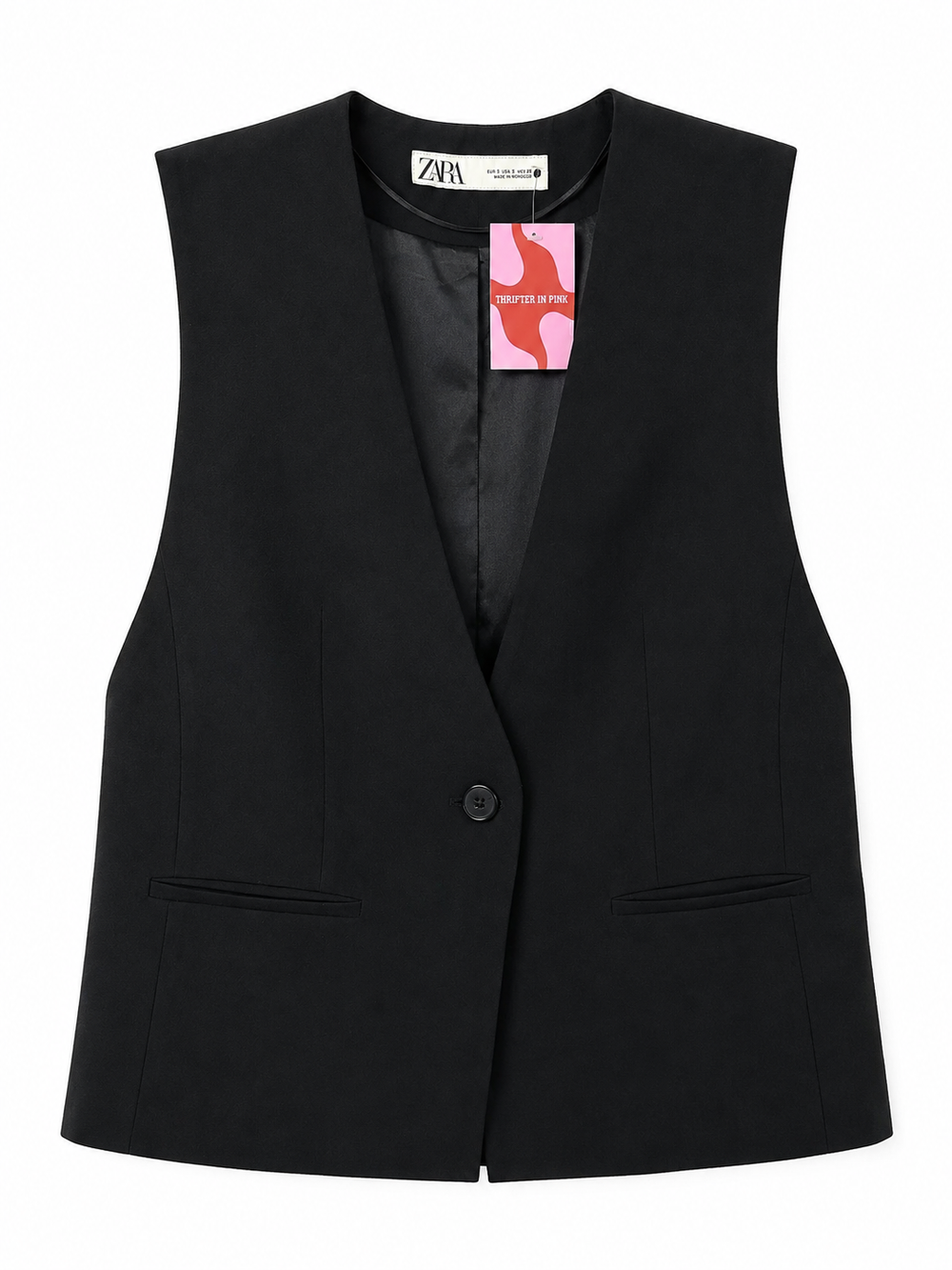Tailored Longline Vest