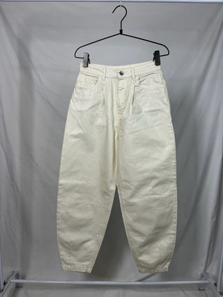 Shimmery Slouch Jeans