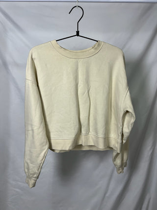 Oversized Cropped Crewneck
