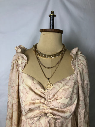 Drawstring Chest Dress