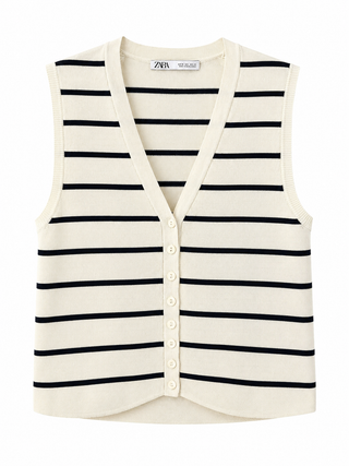Striped Vest