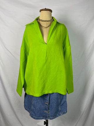 Loose Collared Blouse