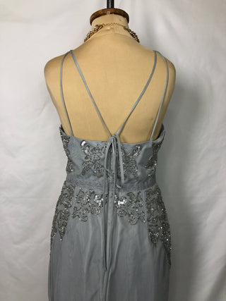 Halter Silver Shine Dress