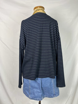 Striped Off-Shoulder Top