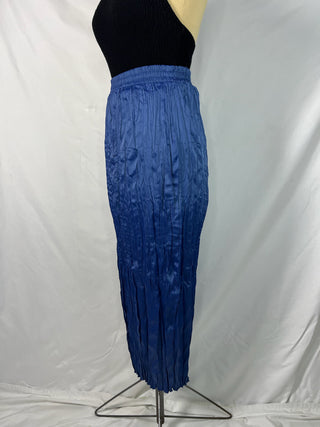 Midnight Ripple Crinkle Skirt