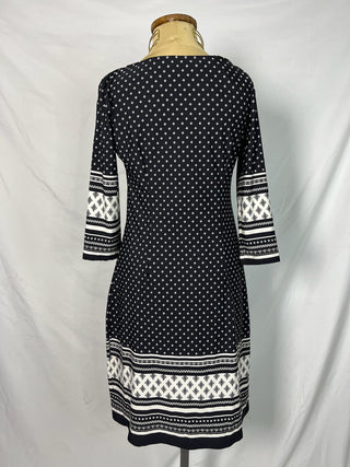 Retro Pattern Moment Dress