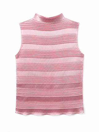 Metallic Mock Neck Top