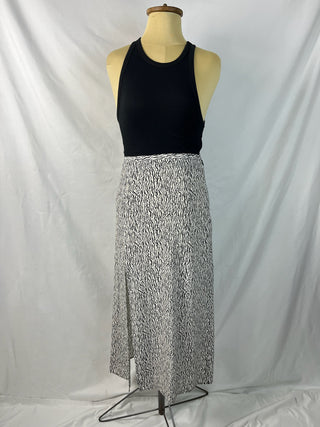 Zebra Slit Skirt