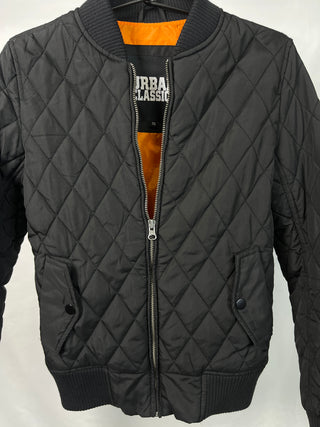 Quilted Bomber Jacket