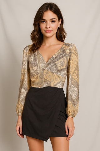 Patchwork Blouse