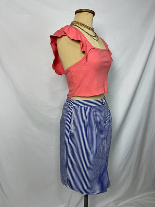 Pinstripe Skirt
