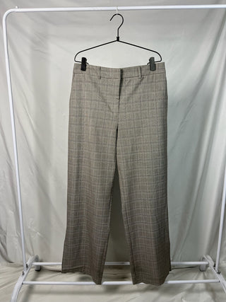 Glen Plaid Tailored Pants