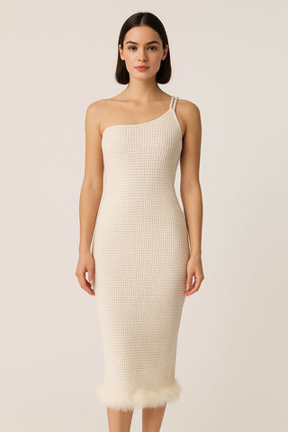 Feather Tailed Dress
