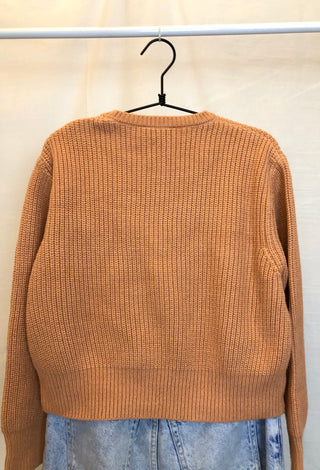Knitted O-Neck Sweater