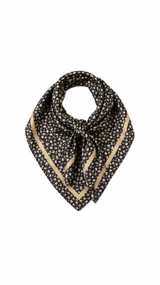 Leopard Satin Square Scarf