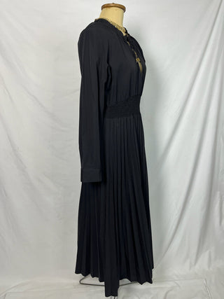 Soft-Girl Midnight Flowy Maxi