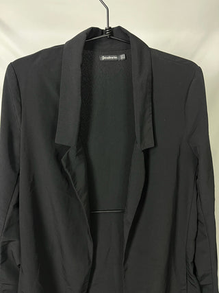 Longline Open-Front Blazer
